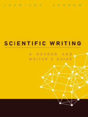 cover image of Scientific Writing